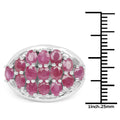 3.00 Carat Genuine Ruby .925 Sterling Silver Ring by Bids.com