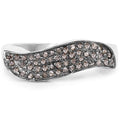 0.21 Carat Genuine Champagne Diamond .925 Sterling Silver Ring by Bids.com
