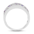 1.23 Carat Genuine Tanzanite .925 Sterling Silver Ring by Bids.com