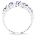 1.15 Carat Genuine Tanzanite .925 Sterling Silver Ring by Bids.com