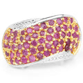 2.49 Carat Genuine Ruby .925 Sterling Silver Ring by Bids.com