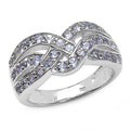 1.26 Carat Genuine Tanzanite .925 Sterling Silver Ring by Bids.com