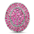 3.11 Carat Genuine Ruby .925 Sterling Silver Ring by Bids.com