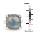 16.95 Carat Genuine Labradorite .925 Sterling Silver Ring by Bids.com