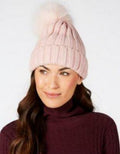 Steve Madden Oversized Pom Pom Knit Beanie by Vanessa Jane