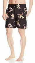 Rusty Men's Blade Elastic Boardshort, Black, Size 38 by Vanessa Jane