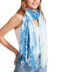 Steve Madden Two-Tone Tie-Dyed Scarf, Various Colors by Vanessa Jane