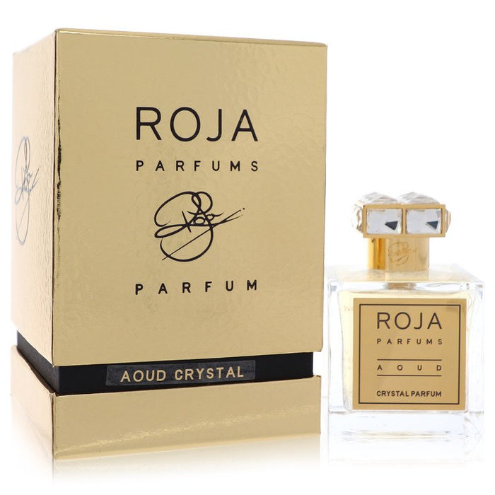 Roja Aoud Crystal by Roja Parfums Extrait De Parfum Spray (Unisex) 3.4 oz for Women by Avera Group