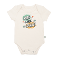graphic bodysuit | rad like dad explosion by Finn + Emma