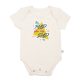 graphic bodysuit | rad like my dad by Finn + Emma