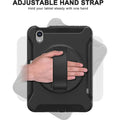 Raider Series Heavy-Duty Hand Strap Case - Apple iPad mini (A17 Pro) and Apple iPad mini (6th Generation 2021) by Zerodamage Sahara Case LLC