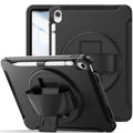 Raider Series Heavy Duty Hand Strap Case - iPad A16 11-inch & iPad 10.9-inch 10th/11th/12th Generation by Zerodamage Sahara Case LLC