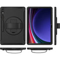 Raider Series Heavy-Duty Hand Strap Case - Samsung Galaxy Tab S10 Ultra, Tab S9 Ultra, and Tab S8 Ultra by Zerodamage Sahara Case LLC