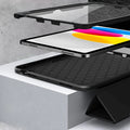 Raider Series Heavy Duty Tri-Fold Case - iPad A16 11-inch & iPad 10.9-inch 10th/11th/12th Generation by Zerodamage Sahara Case LLC
