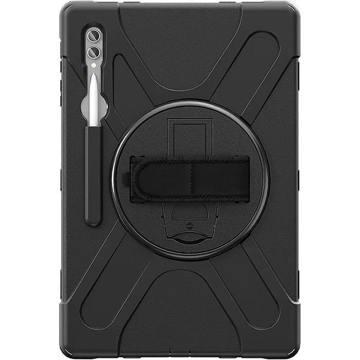 Raider X Series Heavy-Duty Hand Strap Case - Samsung Galaxy Tab S10 Ultra, Tab S9 Ultra, and Tab S8 Ultra by Zerodamage Sahara Case LLC