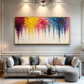 Rainbow Cascade Wall Art by Tailored Canvases