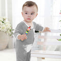 Rainbow Color Wooden Handbell Pram Rattle by DailySale