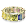 Rainbow Emerald Eternity Band by DailySale