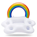 Rainbow Inflatable Pool Bar by DailySale