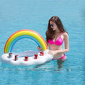 Rainbow Inflatable Pool Bar by DailySale