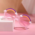 Rainbow Kids Sunglasses – 100% UV 400 Protection Toddler Sun Glasses for Beach & Outdoor Play by ozznekshoes