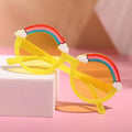 Rainbow Kids Sunglasses – 100% UV 400 Protection Toddler Sun Glasses for Beach & Outdoor Play by ozznekshoes