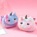 Rainbow Unicorn Plush Shoulder Bag by DailySale