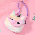 Rainbow Unicorn Plush Shoulder Bag by DailySale