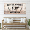 Ranch Cattle Co Rustic Sign by Tailored Canvases