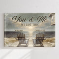 Ranch House Porch Themed We Got This Couple Sign by Tailored Canvases