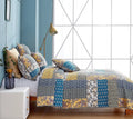 Random Mystery Box - Cotton Patchwork Quilted Bedspread Coverlet Set by DaDalogy Bedding Collection