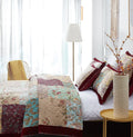 Random Mystery Box - Cotton Patchwork Quilted Bedspread Coverlet Set by DaDalogy Bedding Collection