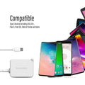 Rapid Charger for All Google Pixel Models Wall Plug Travel Adapter with Folding Prongs by DailySale