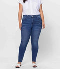 Raquael High Rise Skinny - Mid Wash by Boutique 23