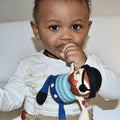 rattle buddy | jack the sailor by Finn + Emma