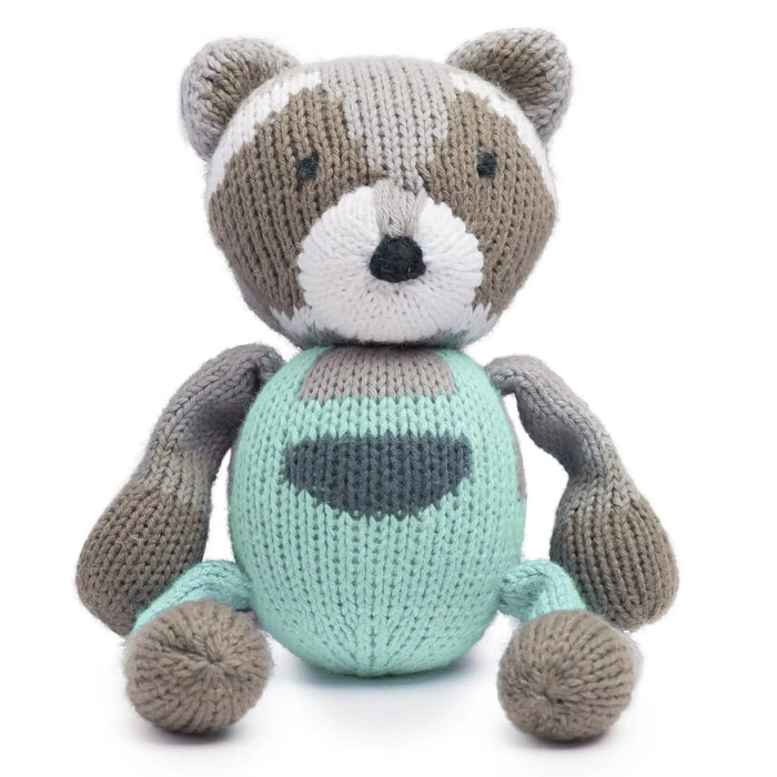 rattle buddy | ramsay the raccoon by Finn + Emma