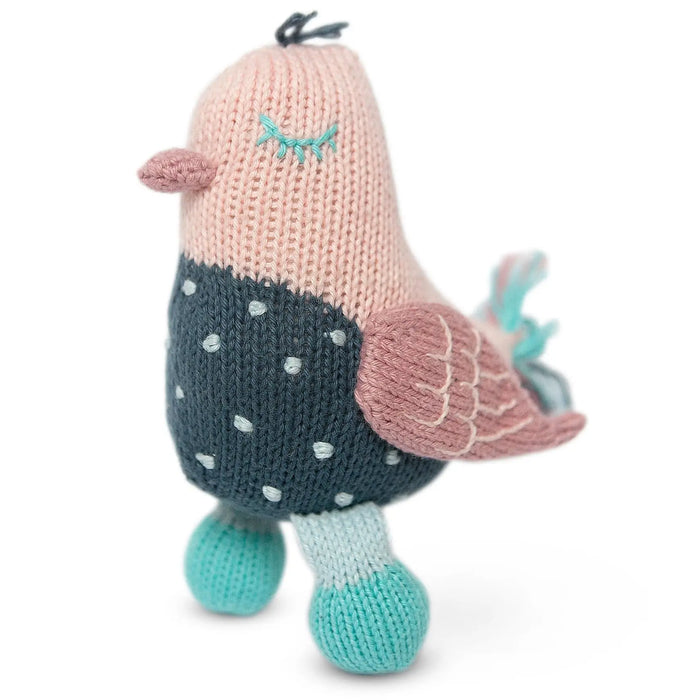 rattle buddy | stella the sparrow by Finn + Emma