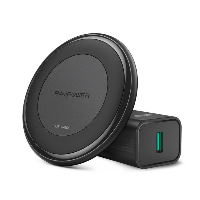 RAVPower Fast Wireless Charger 10W Max with QC 3.0 Adapter (Used) by DailySale