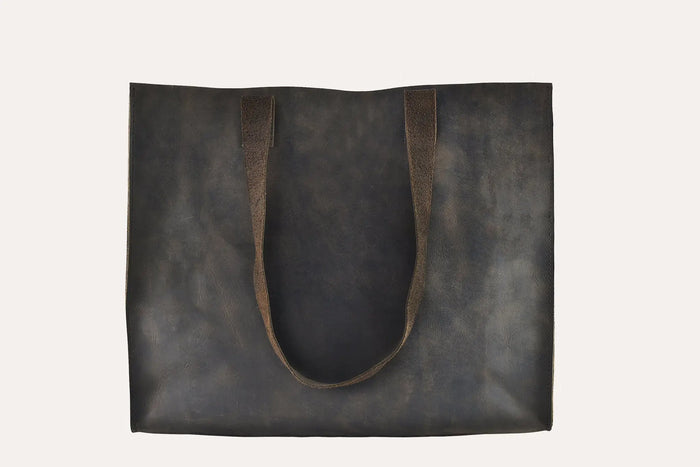 Raw Edge Tote by Kiko Leather