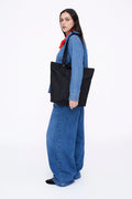 Raw Tote Bag Black by Lefrik USA