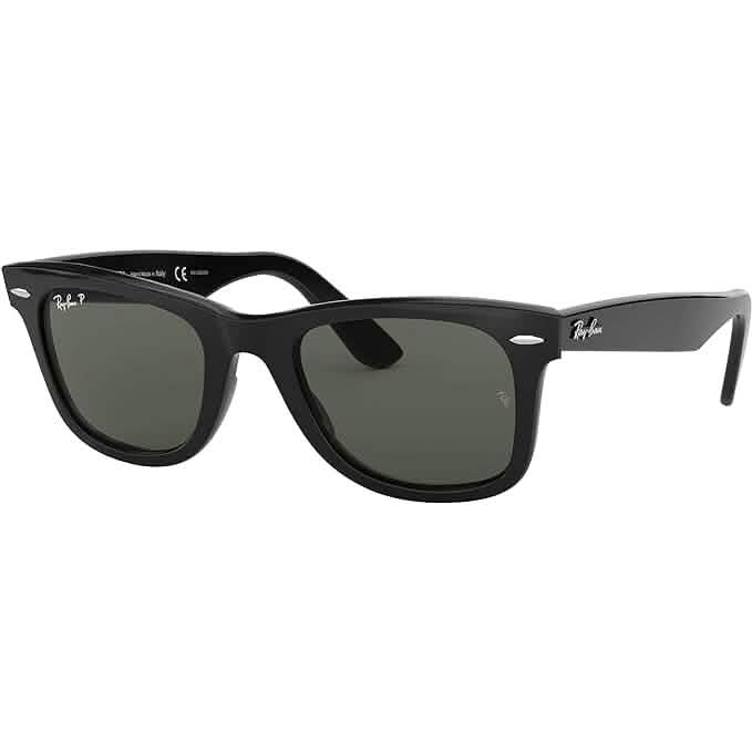 Ray-Ban RB2140 Original Wayfarer Polarized Square Sunglasses (Refurbished) by DailySale