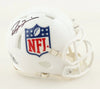 Ray Lewis Baltimore Ravens Signed NFL Logo Speed Mini Helmet (Beckett)