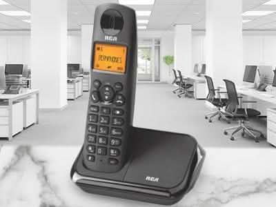 RCA Black Cordless Phone with Caller ID by DailySale
