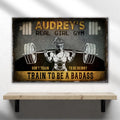 Real Girl Gym Sign by Tailored Canvases
