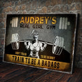 Real Girl Gym Sign by Tailored Canvases