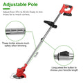 Rechargeable Electric Cordless Grass Trimmer with Alloy Saw Blade by DailySale