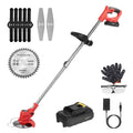 Rechargeable Electric Cordless Grass Trimmer with Alloy Saw Blade by DailySale