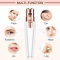Rechargeable Facial Hair Remover and Eyebrow Trimmer by DailySale