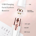 Rechargeable Facial Hair Remover and Eyebrow Trimmer by DailySale