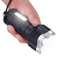 Rechargeable Flashlight LED Floodlight Torch with Strap Super Bright Flashlight by DailySale